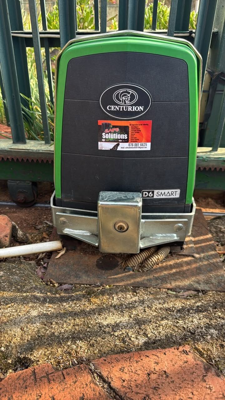 Gate motor installation by Safe Solutions